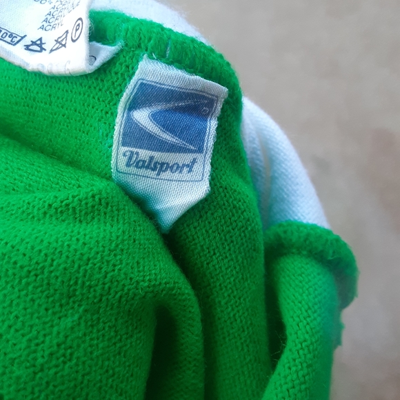 Vintage 1970s Acrylic Cycling Jersey By Valsport, 3 Rear Cargo Pockets, NOSWOT - Picture 8 of 8